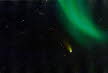 Komet mit Polarlichter