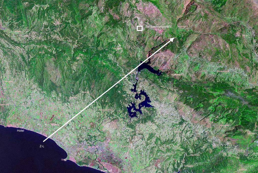 Sofi-06 Türkei Satellitenbild