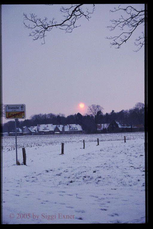 Sonnenuntergang Esch 2005