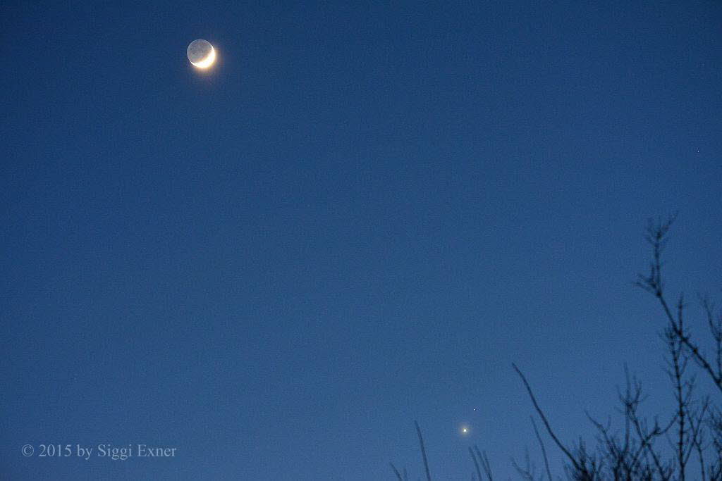 Mond, Venus + Mars